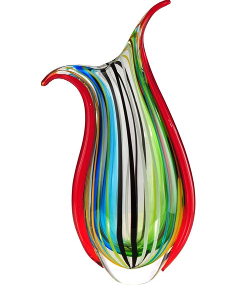 Cambay Hand Blown Art Glass Vase Av12307