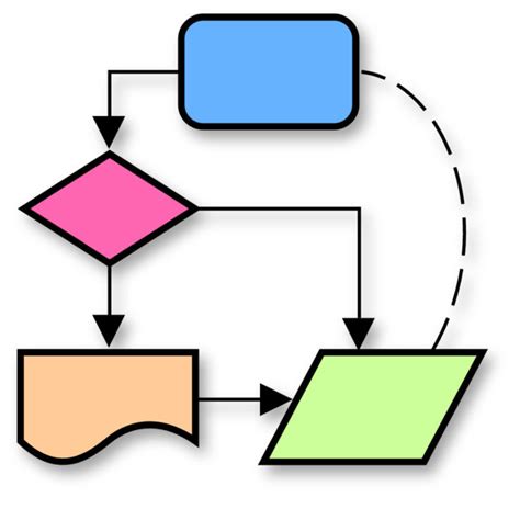 Process Flow Icon At Collection Of Process Flow Icon