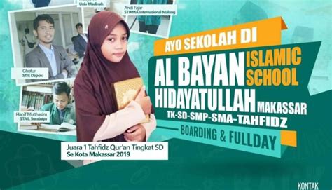 Daftar Di Al Bayan Islamic School Hidayatullah Makassar Cukup Klik Link