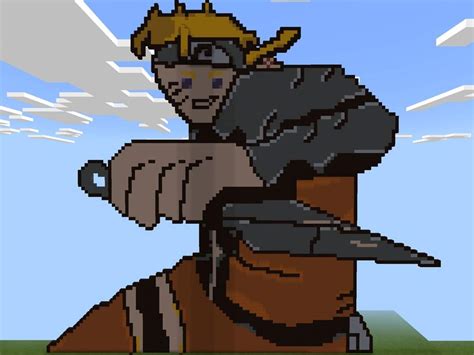 How To Make Naruto Pixel Art In Minecraft Narucrot Images