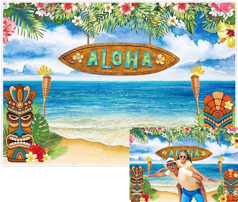 Electronics Allenjoy 7x5ft Tropical Beach Photography Backdrop Hawaii