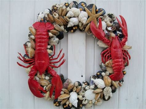 Lobster Wreath Joescrabshack Crafts Diy Wreath All Season Wreath