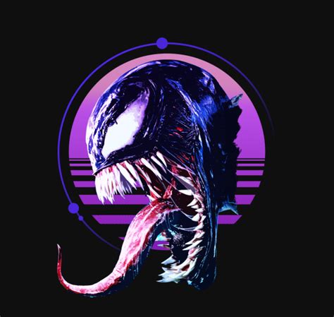 580x550 Retro Venom Art 580x550 Resolution Wallpaper Hd Movies 4k