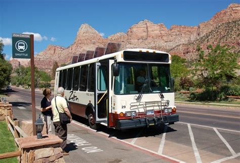 Zion Canyon Shuttle System Zion National Park Us National Park