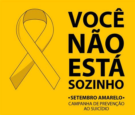 A Campanha Setembro Amarelo Salva Vidas Cia De Not Cias