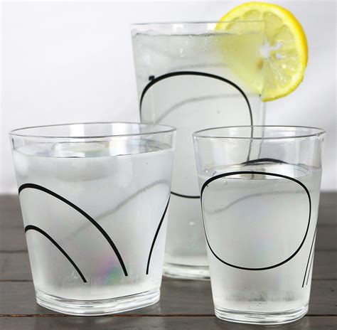 4 Corelle Simple Lines Acrylic Drinkware Beverage Glasses 19 14 Or 8 O Tarlton Place