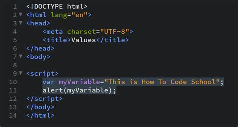 Values And Variables In Javascript