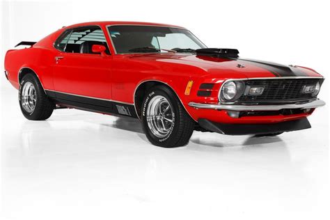 1970 Ford Mustang Boss 429 Red Poster 24x36 Inches Ready Etsy