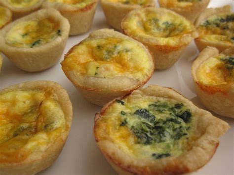 Mini Spinach Quiche