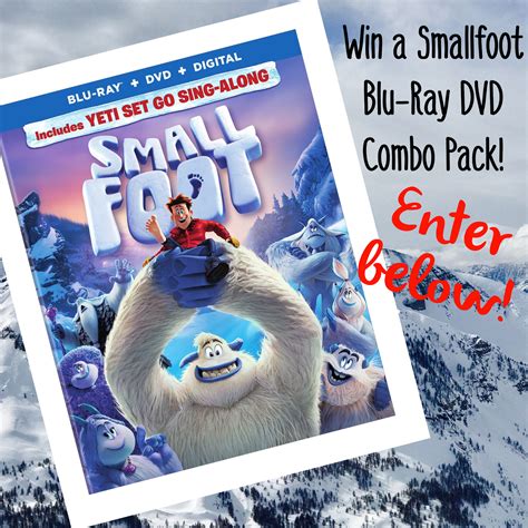 Celebrating Smallfoot With A Blu Ray Dvd Giveaway The Jersey Momma