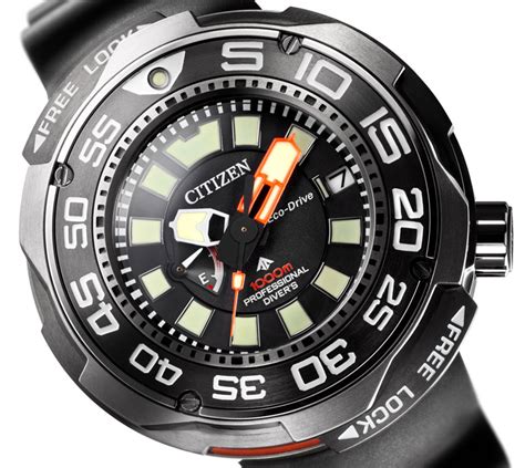 Citizen Promaster Eco Drive Professional Diver 1000m Watch Ablogtowatch