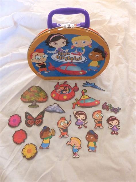 Little Einsteins Disney Magnetic Travel Playset Carrying Case Plus 17