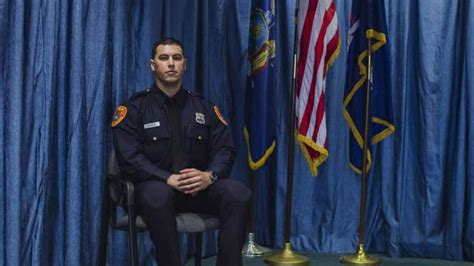 Former Marine Becomes First Active Duty Double Amputee Police Officer