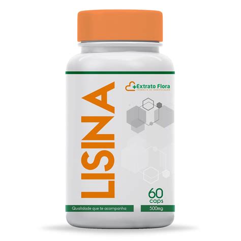 Lisina 500mg 30 Cápsulas