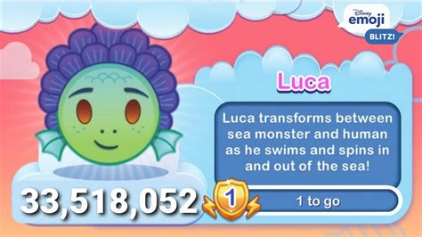 Disney Emoji Blitz Luca Level 1 Luca Gameplay Youtube