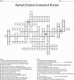 Roman Empire Crossword Puzzle Word — db-excel.com