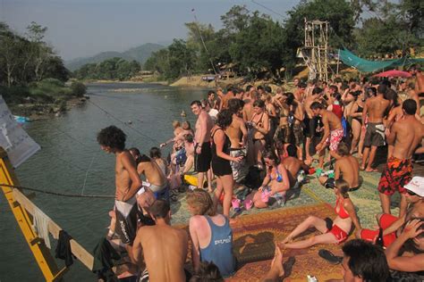 the party s over the end of tubing in vang vieng south east asia backpacker