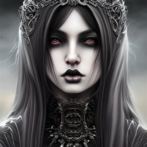 Queen Gina Gothic Royalty Of Mythical Origins Digital Art By Bella