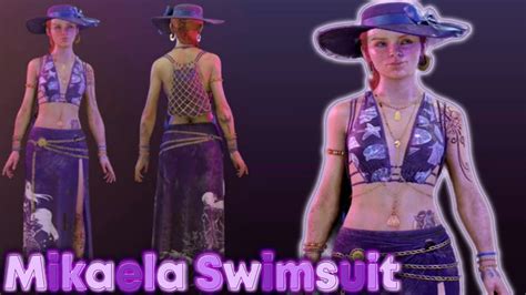 Dead By Daylight First Look At Summer Sexy Swimsuit Skin Of Mikaela