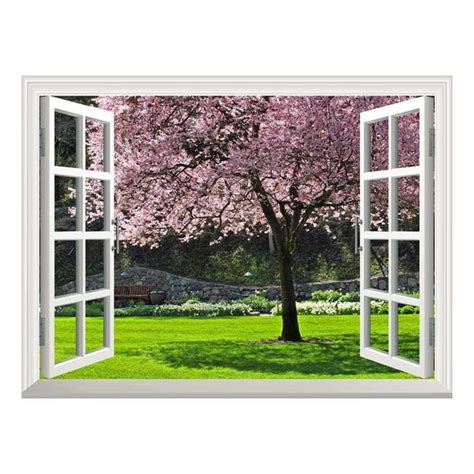 Wall26 Removable Wall Stickerwall Mural Cherry Blossom In Spring