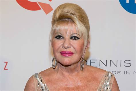 Ivana Trump Has A Black Wig For Special Occasions