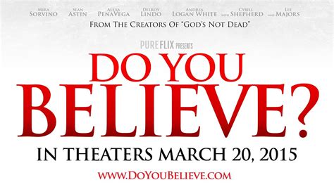 Do You Believe Official Trailer Youtube