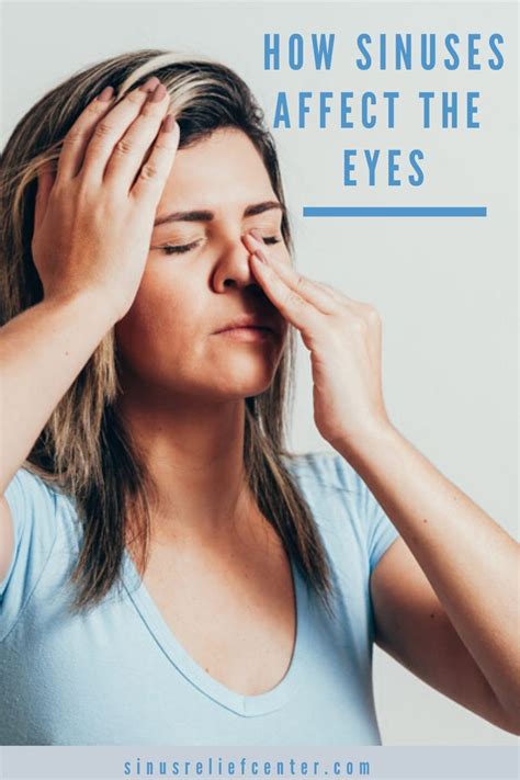 How Sinuses Affect The Eyes Sinusitis Eyes Sinus Relief