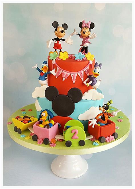 Mickey Mouse Clubhouse Cake Goofy Pluto Minnie Mickey Donald