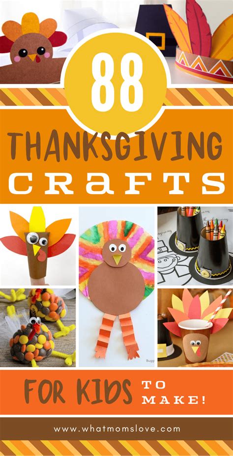 Easy Thanksgiving Crafts For Kids To Make What Moms Love