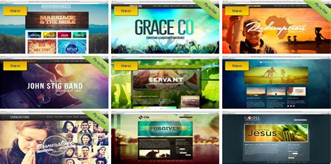 Ministry Web Templates