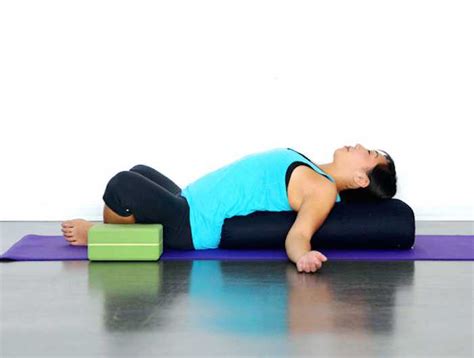 Supported Reclined Cobblers Pose 7 Best Yoga Poses For Stress Relief