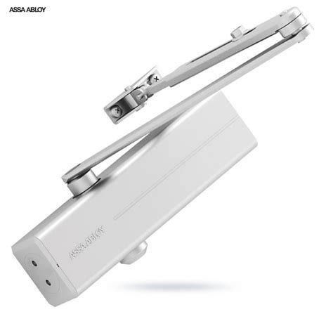 Samozamykacz ASSA ABLOY DC140 40 100kg SREBRNY Narzedziownia Shop