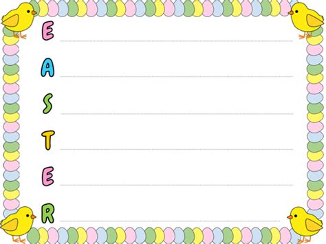 Easter Acrostic Poems Examples And Templates Teaching Resources