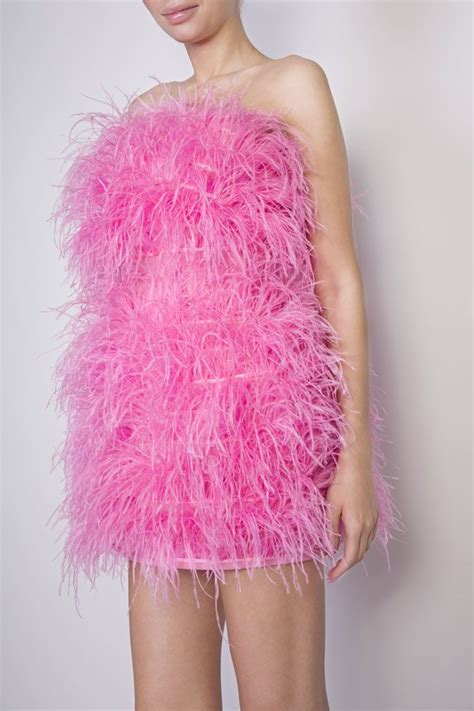 Maybe you would like to learn more about one of these? Ostrich feather dress - Mini Dresses made to measure in ...