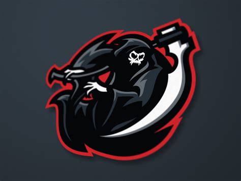 Grim Reaper Logo Design Cortez Frederick