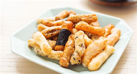 Japanese Rice Crackers Recipe Homemade Senbei Starry Mart
