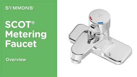 The Symmons Scot® Metering Faucet Overview Youtube