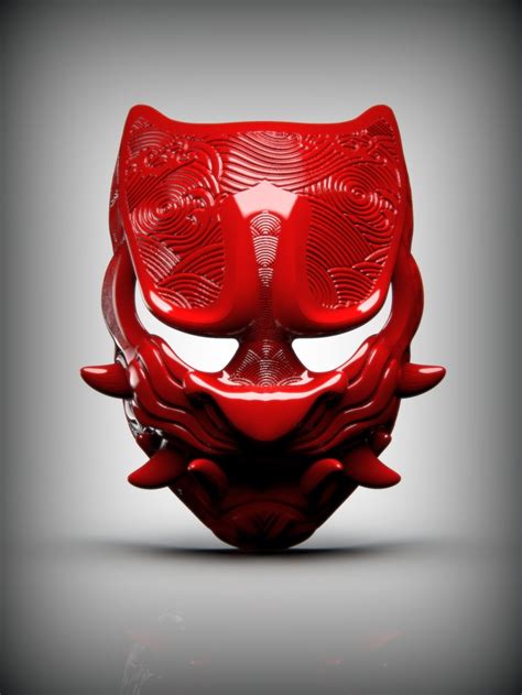 For those looking for 3d printing ideas, we have the answers for you. Samurai Mask | 3D Print Model | Japanese hannya mask ...