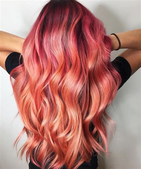 Tequila Sunrise Hair Color May Be Springs Most Fun Beauty Trend Hair