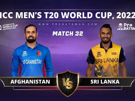 Afghanistan Vs Sri Lanka T20 2022 Live Match D Alton Cole