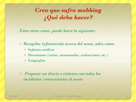 PPT Acoso Laboral Mobbing PowerPoint Presentation ID 6247553