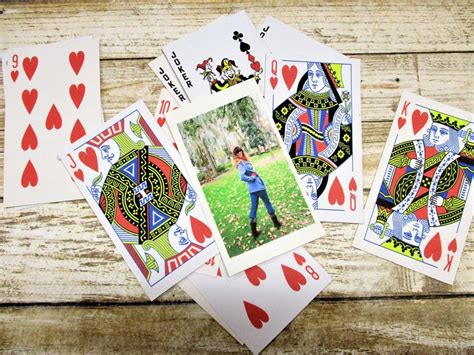 Playing Card Decks With Custom Photo Christmas Tpersonalized
