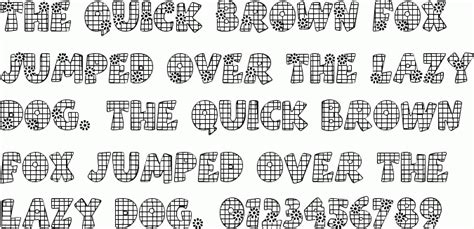 Ld Plaid Flower Free Font Download