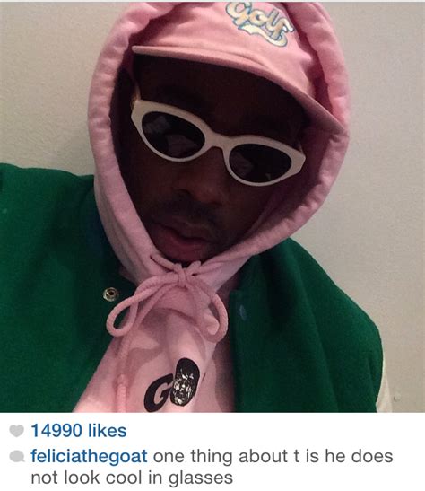 27 Pictures Of Tyler The Creator Wearing Silly Sunglasses Photos