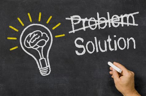 Focusing On The Solution Not The Problem Success Factor