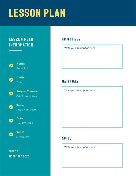 28 Lesson Plan Templates For Teachers And Online Instructors