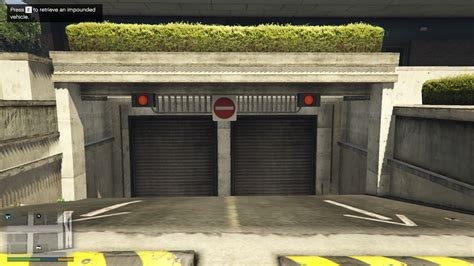 Where Is The Impound Garage Located In Gta 5