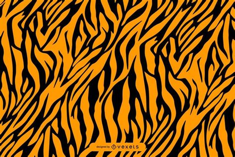 Tiger Stripes Pattern Vector Download