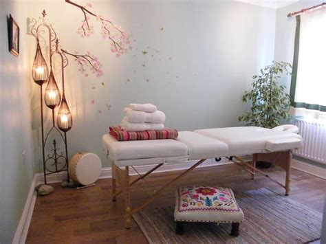 Meditation And Therapy Space Massage Room Decor Massage Room Healing Room