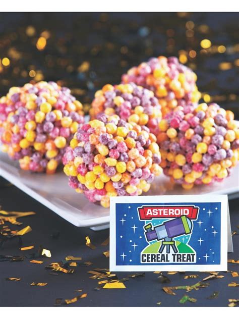 5 Best Space Themed Snack Ideas Cereal Treats Space Party Food